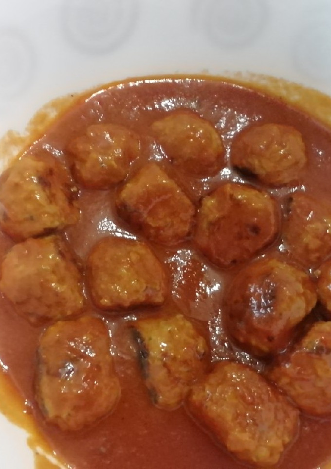Una foto de Albóndigas en salsa
