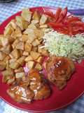 Pechugas de pollo a la mostaza