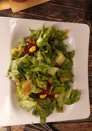 A picture of Mayonnaise fatoush salad.