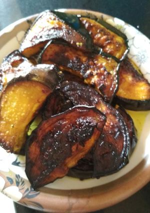A picture of Begun bhaja.