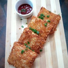 White sauce Box patties #CookpadRamadan A picture of White sauce Box patties #CookpadRamadan.