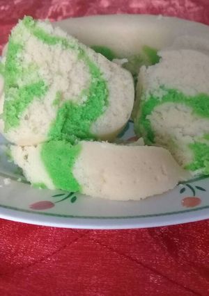 Foto resep Roti kukus pandan