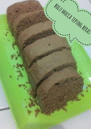Foto resep Bolu mocca tepung beras # pr_bolu