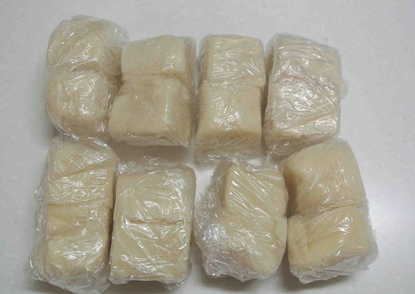 Dough for Nerikiri-Wagashi (with wheat flour)