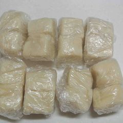 Dough for Nerikiri-Wagashi (with wheat flour) A picture of Dough for Nerikiri-Wagashi (with wheat flour).