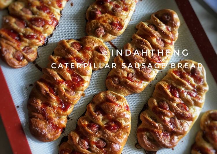 Resep masakan Caterpillar sausage bread | Cara Membuat Caterpillar sausage bread Yang Enak Banget