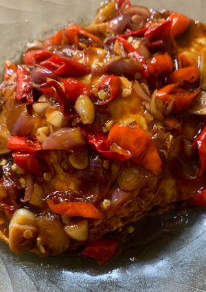 Foto resep Telor ceplok cabe istimewa