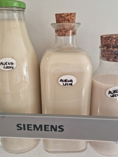 Una foto de Leche de Avellana