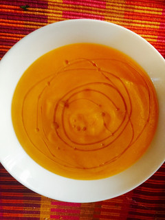 Una foto de Crema de calabaza