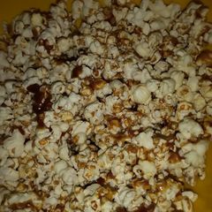 A picture of Caramelized popcorn#authorsmarathon.