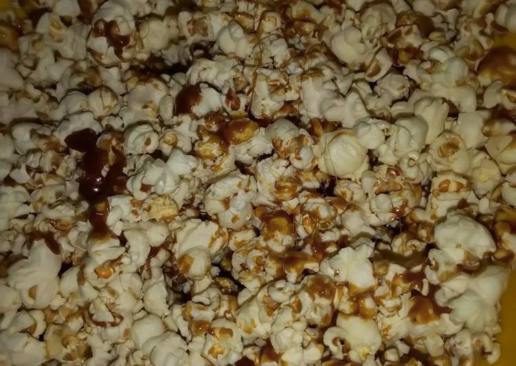 Caramelized popcorn#authorsmarathon