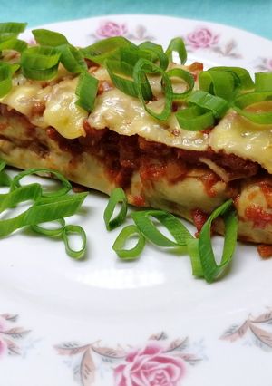 Mexikói csirkés enchilada recept fotója