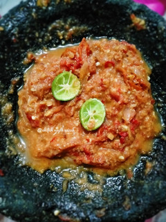 Foto resep 64.Sambel terasi lamongan