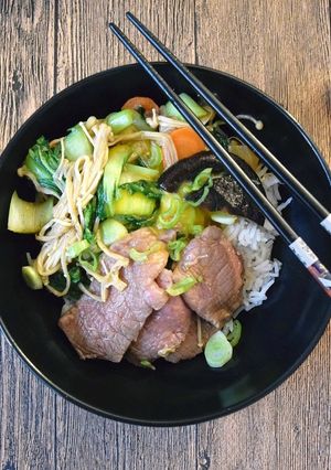 Une photo de Sukiyaki-don