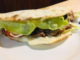 Wrap de carne picante
