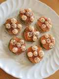 Tartine al salmone affumicato