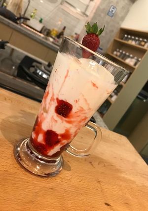 Foto resep Korean Strawberry Milk