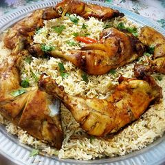 A picture of Chicken mandi.