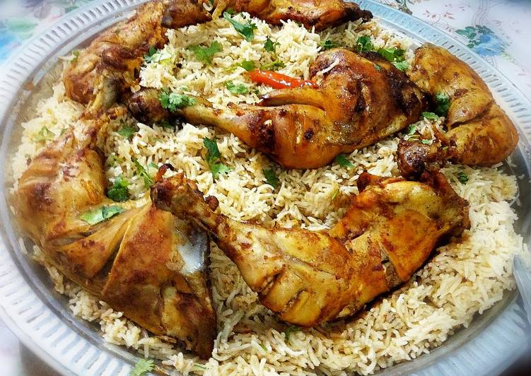 Recipe of Homemade Chicken mandi #CookpadApp