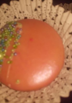 صورة لوصفة صابلي بكريمة الزبدة ذوق فراولة كلمة رااائع قليلة فيه