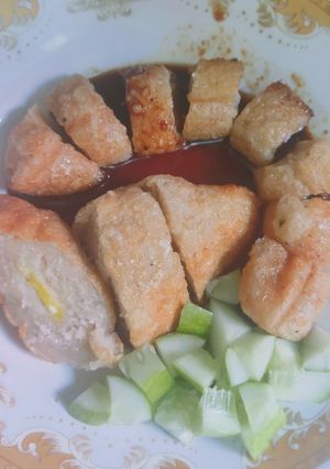 Foto resep Pempek dos udang rebon