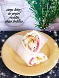 Wrap blanc de poulet crudités chips tortillas 😋