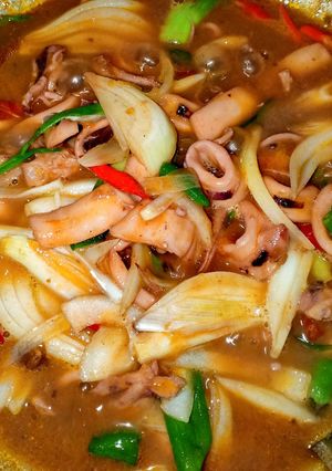 Foto resep Cumi Asam Manis Pedas