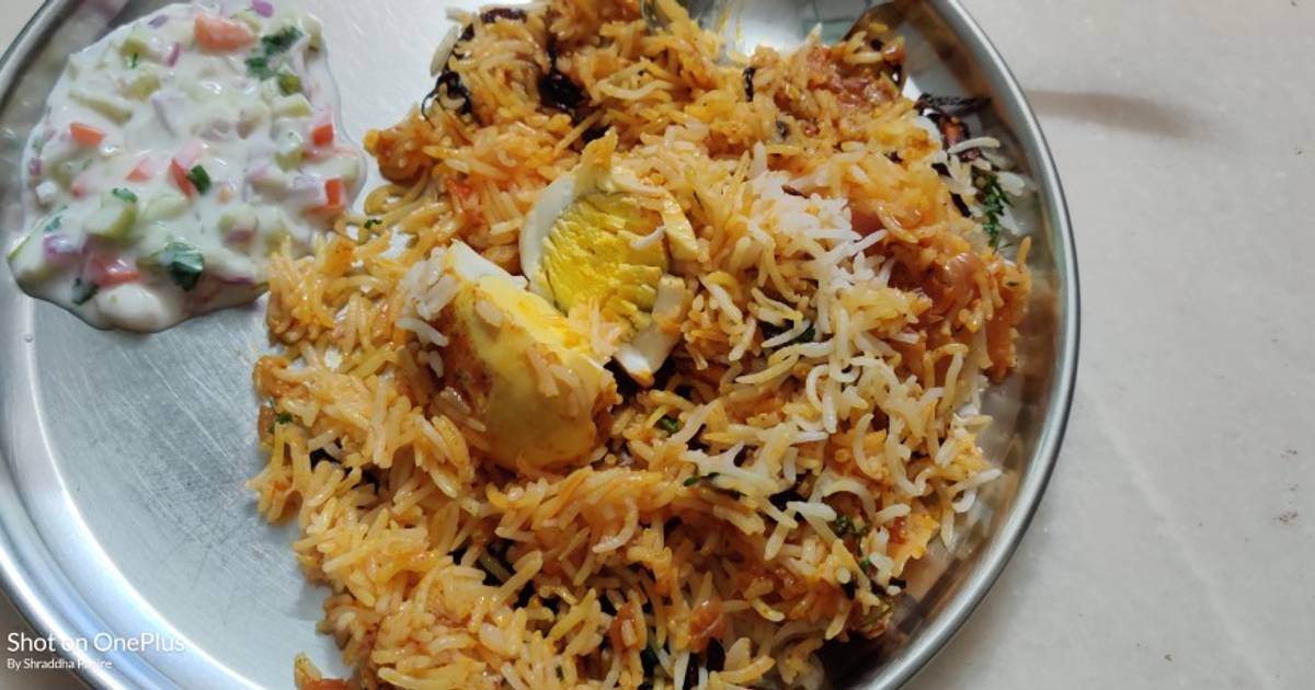 hyderabadi egg biryani recipe