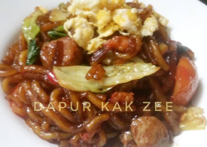 Standar Resep bikin Mie Kenyol Jadoel  enak