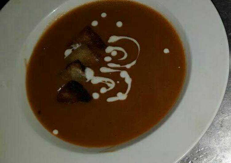 Recipe of Perfect Cream of tomato soup