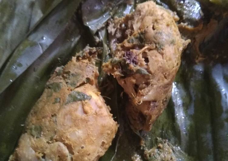 Resep Pepes Ayam daun kemangi, Bisa Manjain Lidah