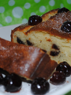 عکسی از دستور کیک گیلاس