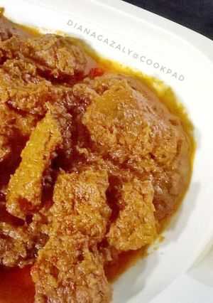 Foto resep Rendang 'ekonomis bumbu minimalis'