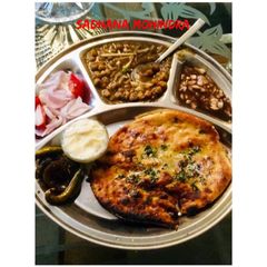 A picture of Amritsari Naan.