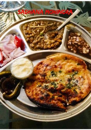 A picture of Amritsari Naan.