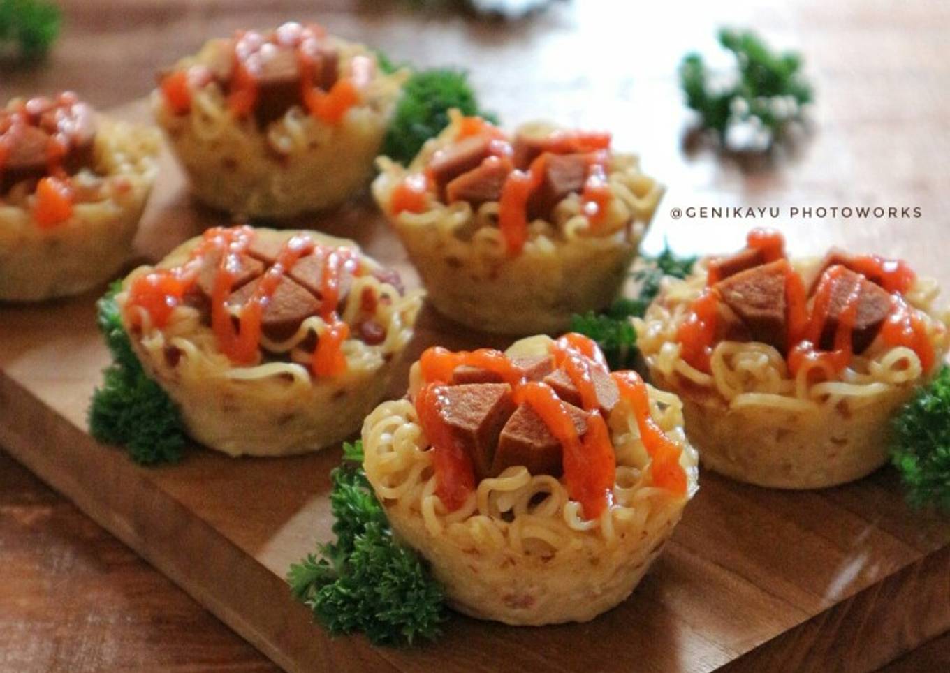 Muffin Mie Panggang