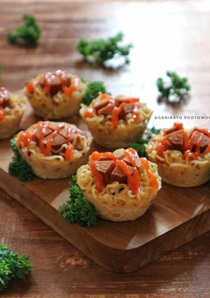 Foto resep Muffin Mie Panggang