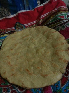 A picture of Gluten free roti.