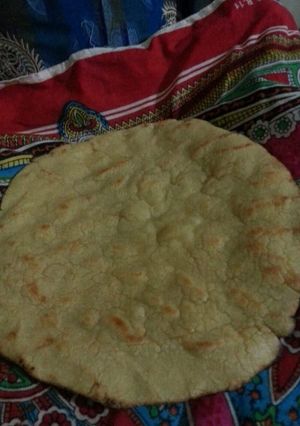 A picture of Gluten free roti.