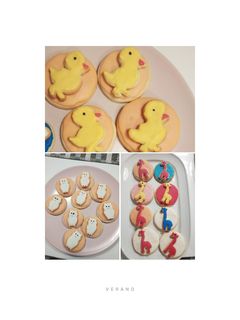 Una foto de Galletitas superpuestas con azúcar glas casero