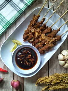 Foto resep Sate Jamur