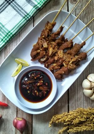 Foto resep Sate Jamur