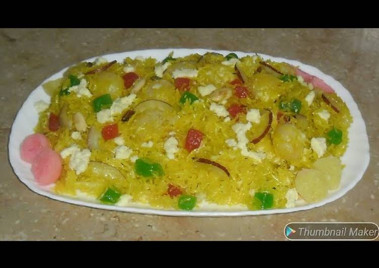 How to Prepare Super Quick Homemade Shahi zarda #cookpadapp