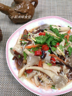 涼拌蒜蓉菇菇(輕鬆快速上菜) 的食譜成品照片