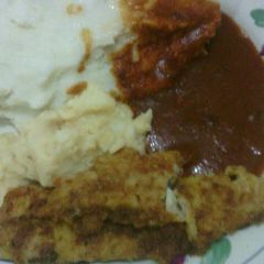 A picture of Fried fish.