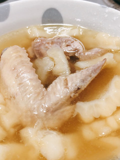 蔭冬瓜苦瓜雞肉排骨湯 的食譜成品照片