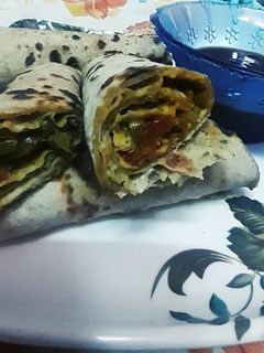 काठी रोल (Kati roll recipe in Hindi) रेसिपी मुख्य फोटो