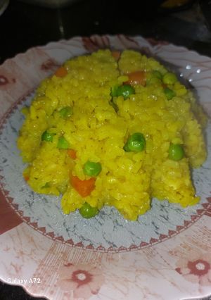 صورة لوصفة رز بالخضار
