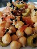Ensalada marinera de garbanzos