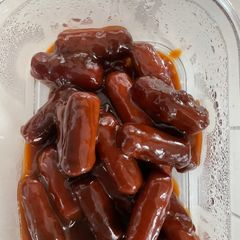 A picture of Tangy Weiners.